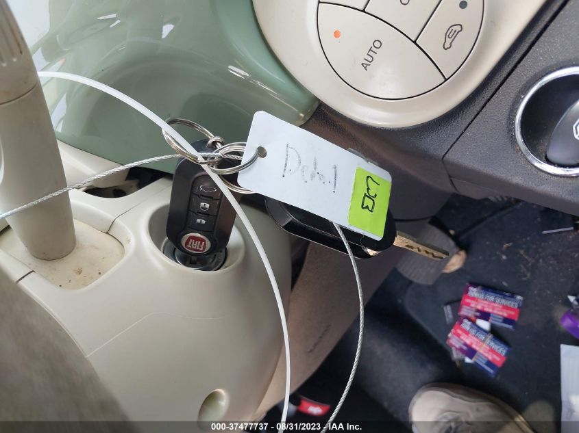 2013 FIAT 500 LOUNGE - 003C3CFFCR7DT5159