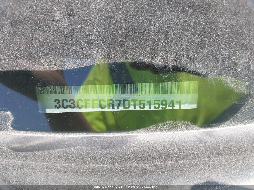 2013 FIAT 500 LOUNGE - 003C3CFFCR7DT5159