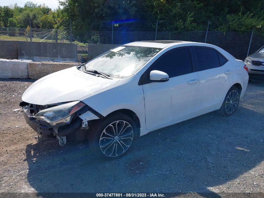 2015 TOYOTA COROLLA L/LE/S/S PLUS/LE PLUS - 2T1BURHE2FC280357