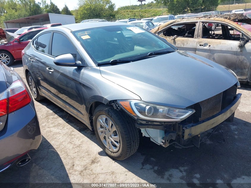 VIN KMHD74LF7HU154127 2017 HYUNDAI ELANTRA SE