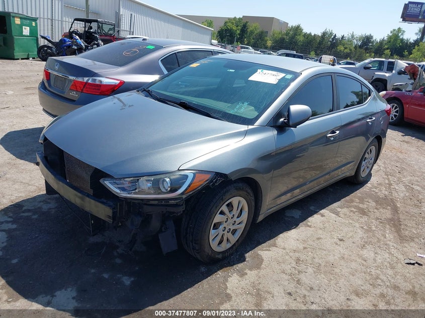 VIN KMHD74LF7HU154127 2017 HYUNDAI ELANTRA SE