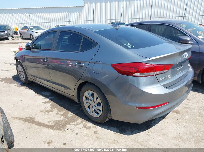 VIN KMHD74LF7HU154127 2017 HYUNDAI ELANTRA SE
