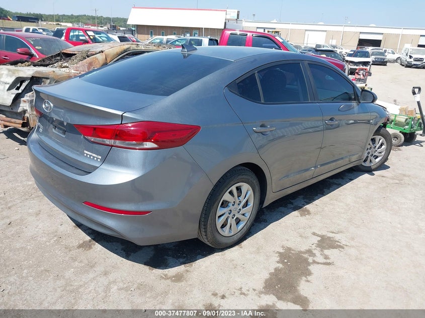 VIN KMHD74LF7HU154127 2017 HYUNDAI ELANTRA SE