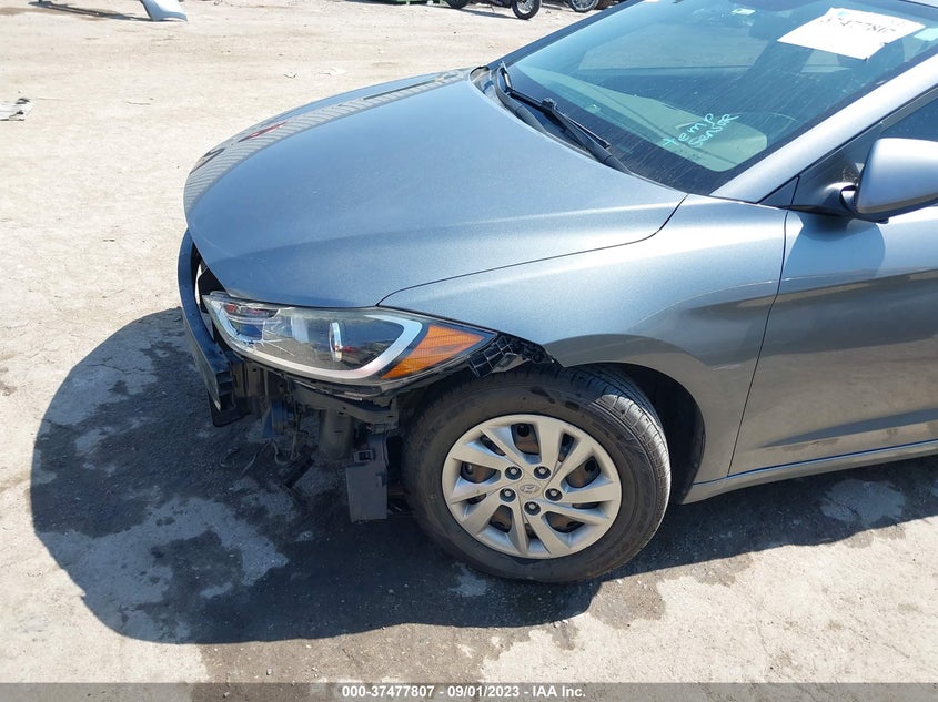 VIN KMHD74LF7HU154127 2017 HYUNDAI ELANTRA SE