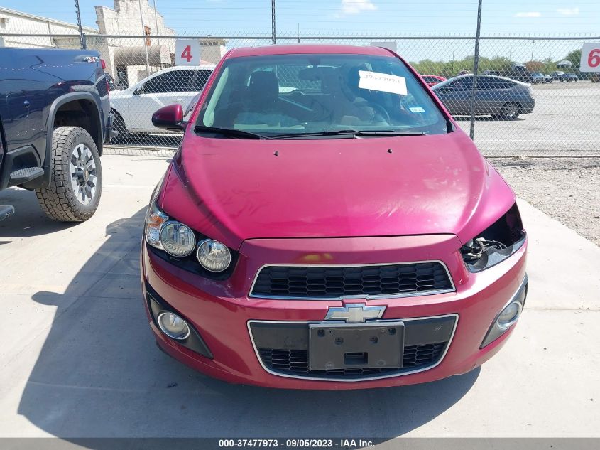 2014 CHEVROLET SONIC LT - 1G1JC6SH5E4124338