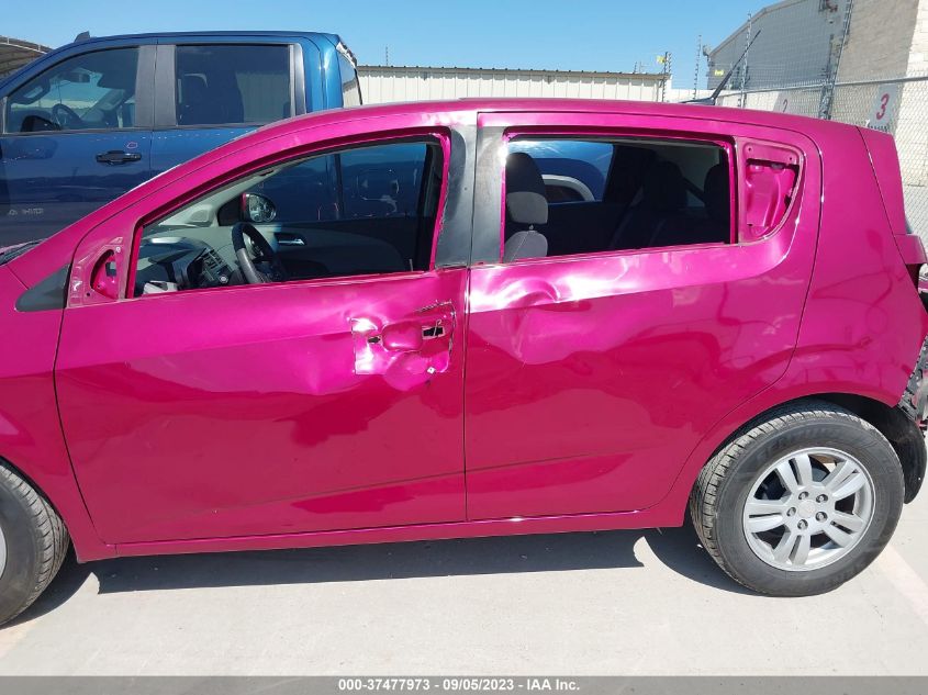 2014 CHEVROLET SONIC LT - 1G1JC6SH5E4124338