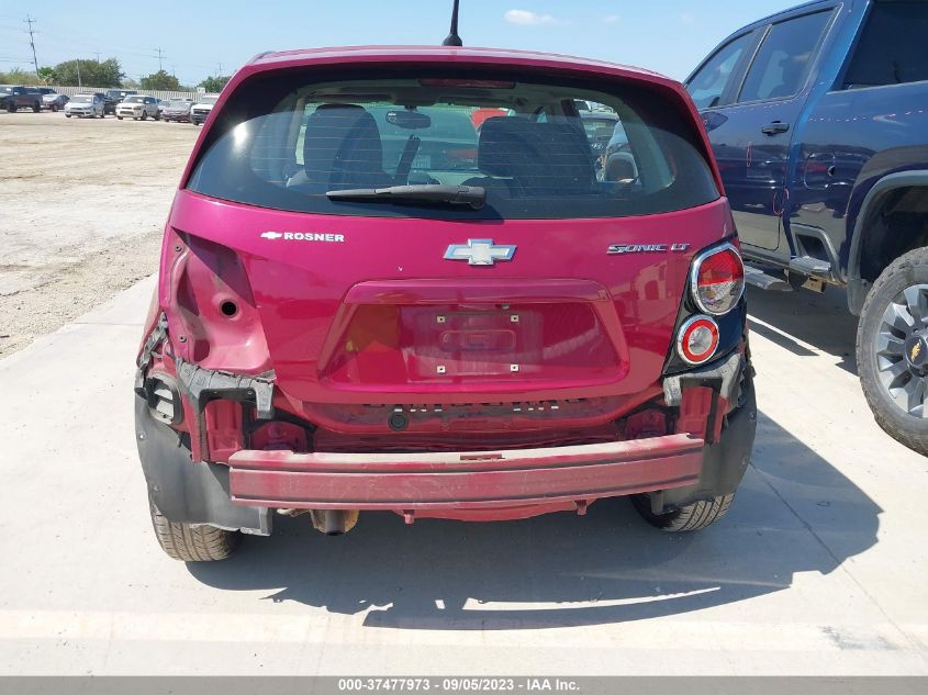 2014 CHEVROLET SONIC LT - 1G1JC6SH5E4124338