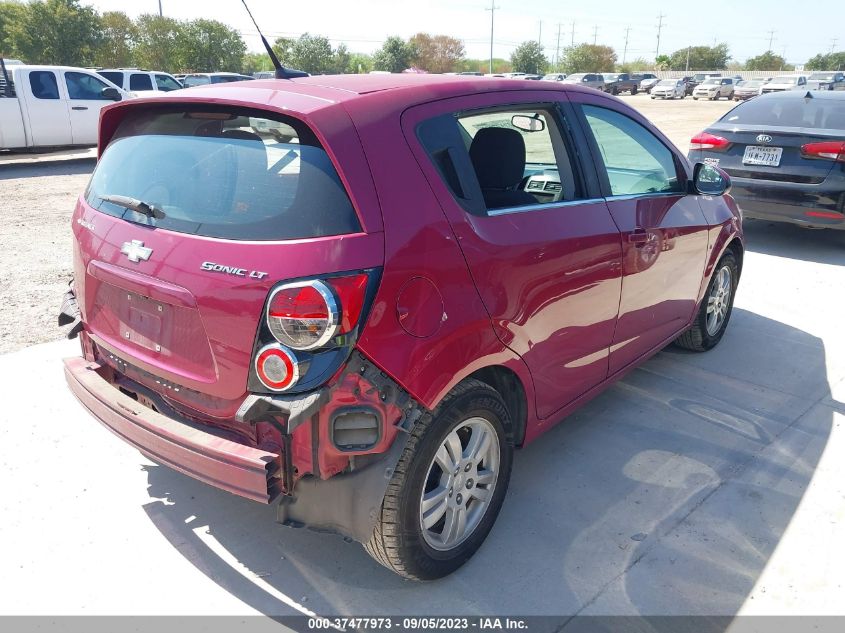2014 CHEVROLET SONIC LT - 1G1JC6SH5E4124338