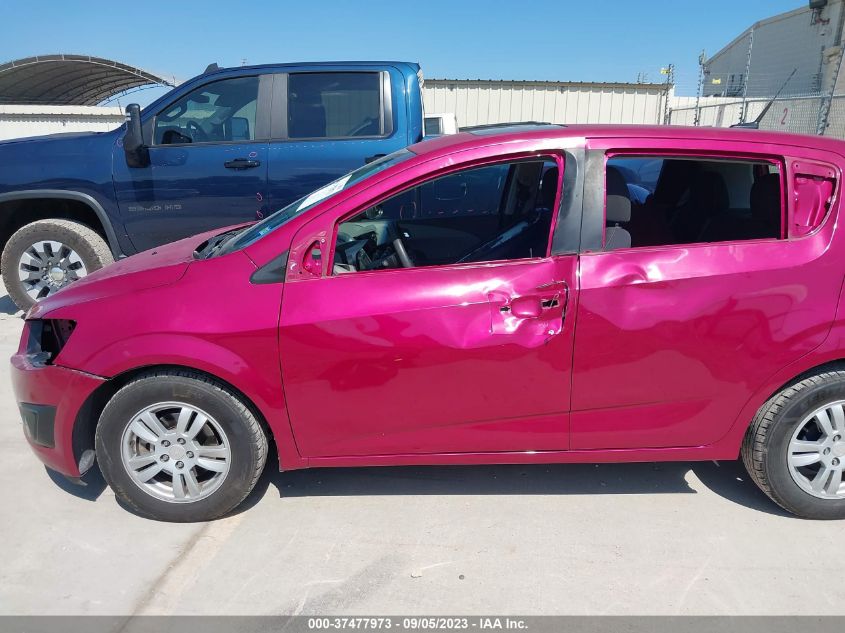 2014 CHEVROLET SONIC LT - 1G1JC6SH5E4124338