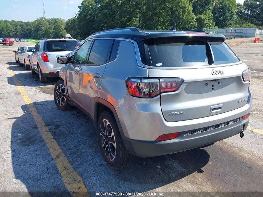 VIN 3C4NJDCB6NT185043 2022 JEEP COMPASS LIMITED