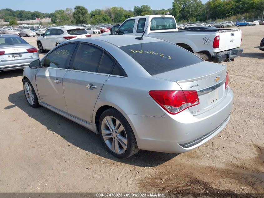 2013 CHEVROLET CRUZE LTZ - 1G1PG5SB0D7199188