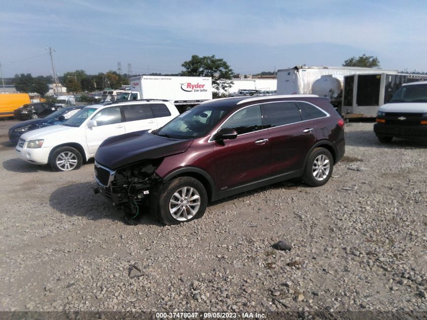 2018 KIA SORENTO LX/L - 5XYPGDA3XJG349818