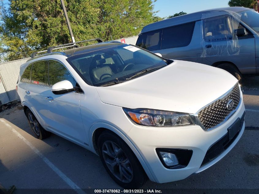 5XYPKDA54JG386847 KIA SORENTO SX V6 2018