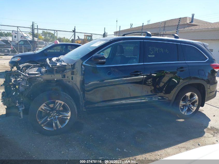 2018 TOYOTA HIGHLANDER LIMITED - 5TDDZRFH2JS852762