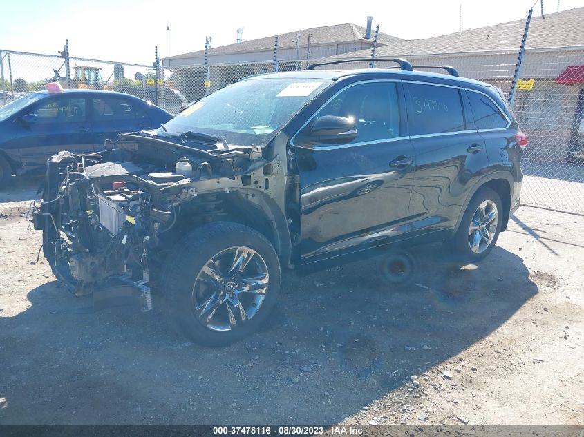 2018 TOYOTA HIGHLANDER LIMITED - 5TDDZRFH2JS852762