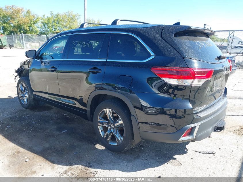 2018 TOYOTA HIGHLANDER LIMITED - 5TDDZRFH2JS852762