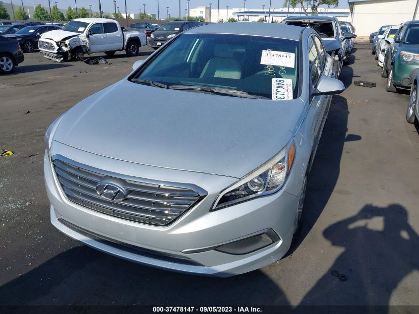 2017 HYUNDAI SONATA 2.4L - 5NPE24AF2HH588816