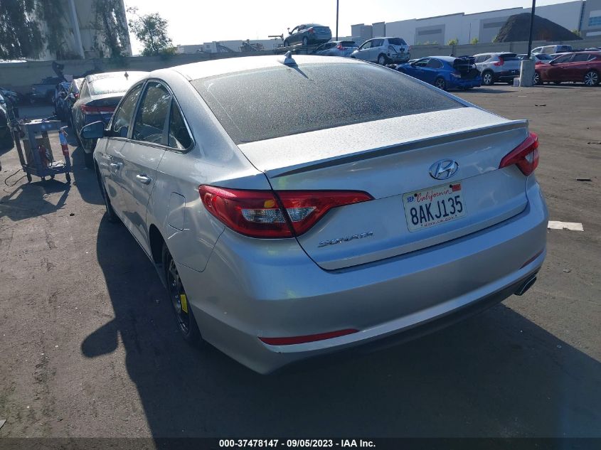 2017 HYUNDAI SONATA 2.4L - 5NPE24AF2HH588816