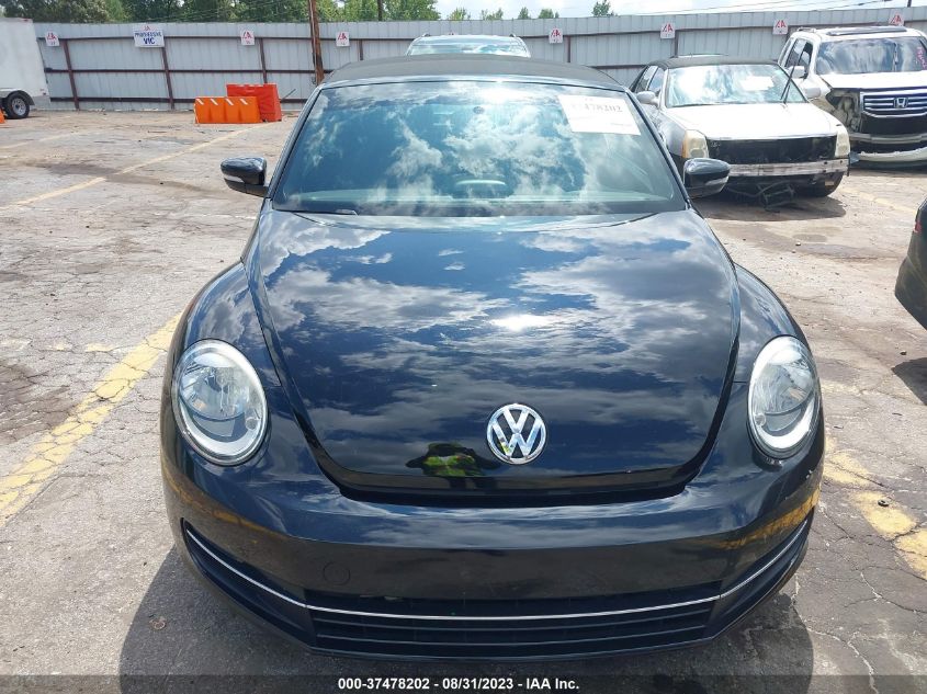 2015 VOLKSWAGEN BEETLE CONVERTIBLE 2.0L TDI 3VW5A7AT8FM809219
