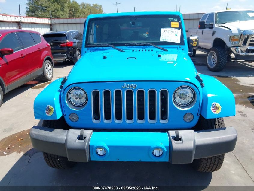 2017 JEEP WRANGLER UNLIMITED SAHARA - 1C4BJWEG1HL605895