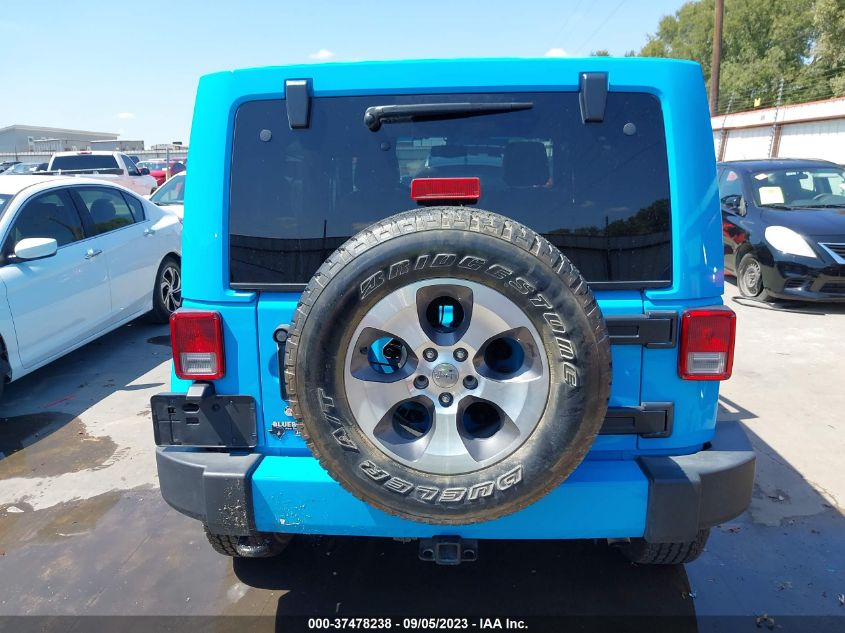 2017 JEEP WRANGLER UNLIMITED SAHARA - 1C4BJWEG1HL605895