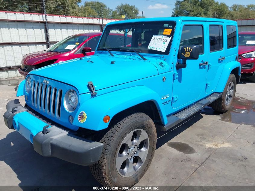 2017 JEEP WRANGLER UNLIMITED SAHARA - 1C4BJWEG1HL605895