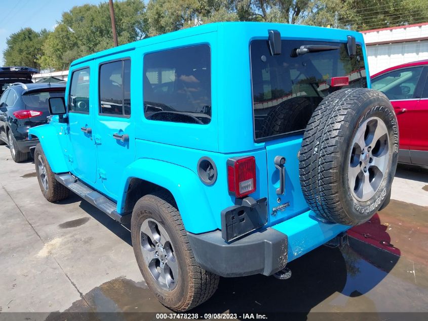 2017 JEEP WRANGLER UNLIMITED SAHARA - 1C4BJWEG1HL605895