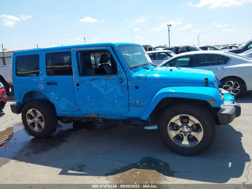 2017 JEEP WRANGLER UNLIMITED SAHARA - 1C4BJWEG1HL605895
