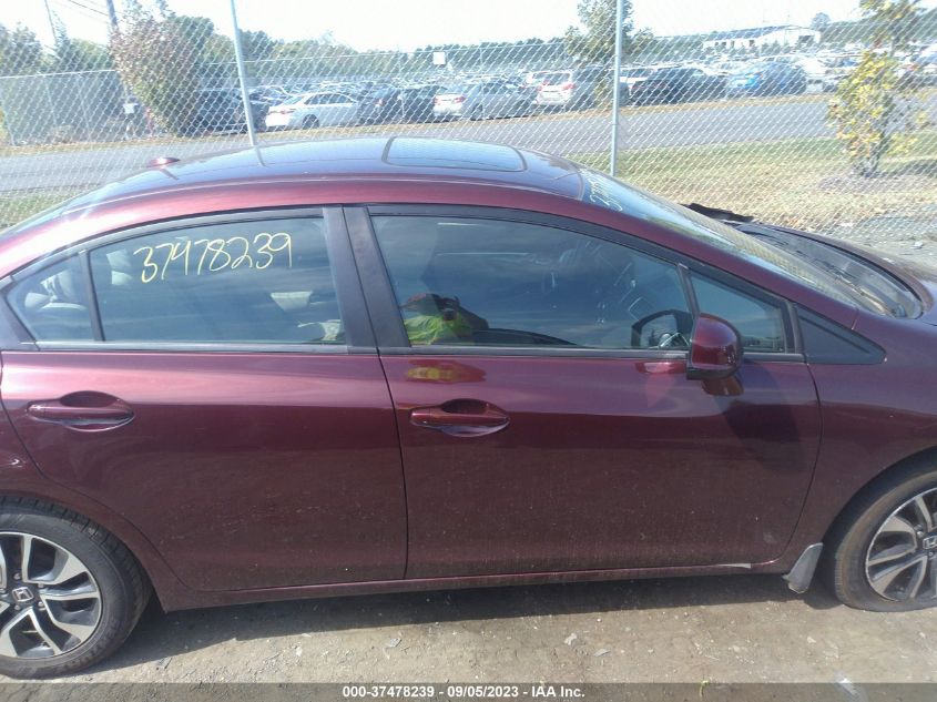 2013 HONDA CIVIC SDN EX - 19XFB2F83DE093221