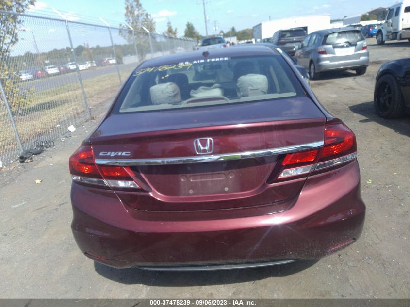 2013 HONDA CIVIC SDN EX - 19XFB2F83DE093221
