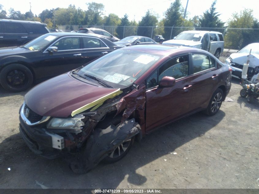 2013 HONDA CIVIC SDN EX - 19XFB2F83DE093221