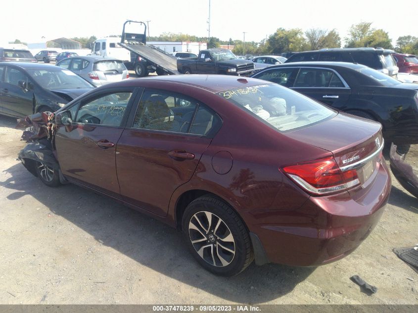 2013 HONDA CIVIC SDN EX - 19XFB2F83DE093221