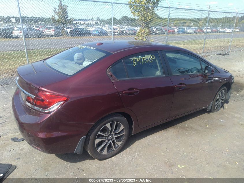 2013 HONDA CIVIC SDN EX - 19XFB2F83DE093221
