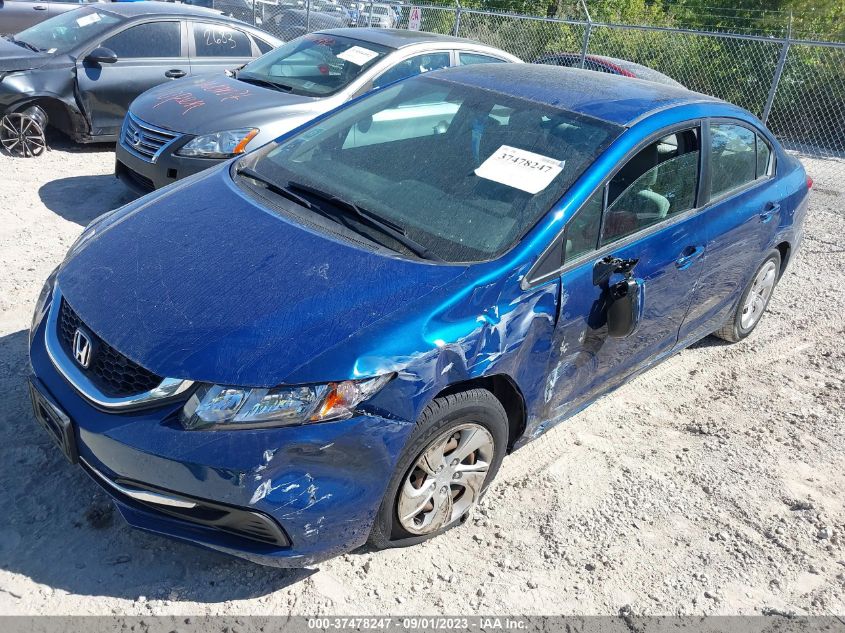 2015 HONDA CIVIC SEDAN LX - 19XFB2F5XFE025281