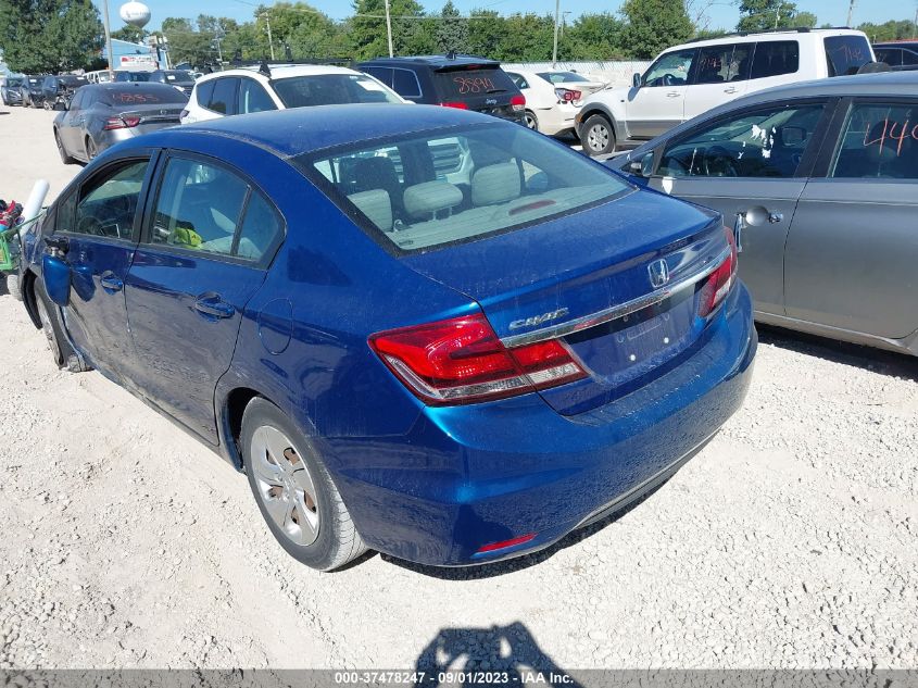 2015 HONDA CIVIC SEDAN LX - 19XFB2F5XFE025281