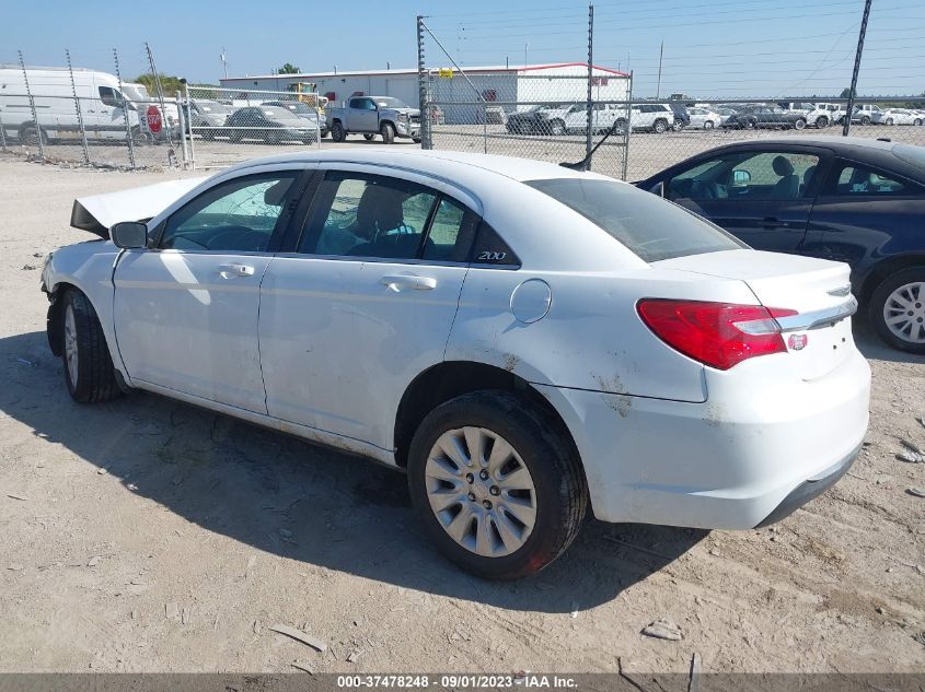 2014 CHRYSLER 200 LX - 1C3CCBAB6EN122909