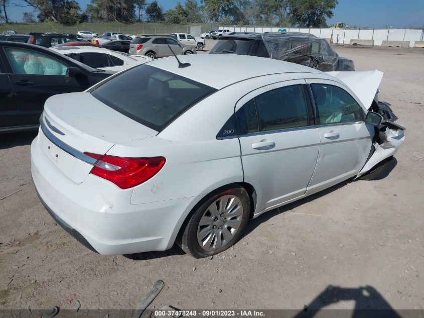 2014 CHRYSLER 200 LX - 1C3CCBAB6EN122909