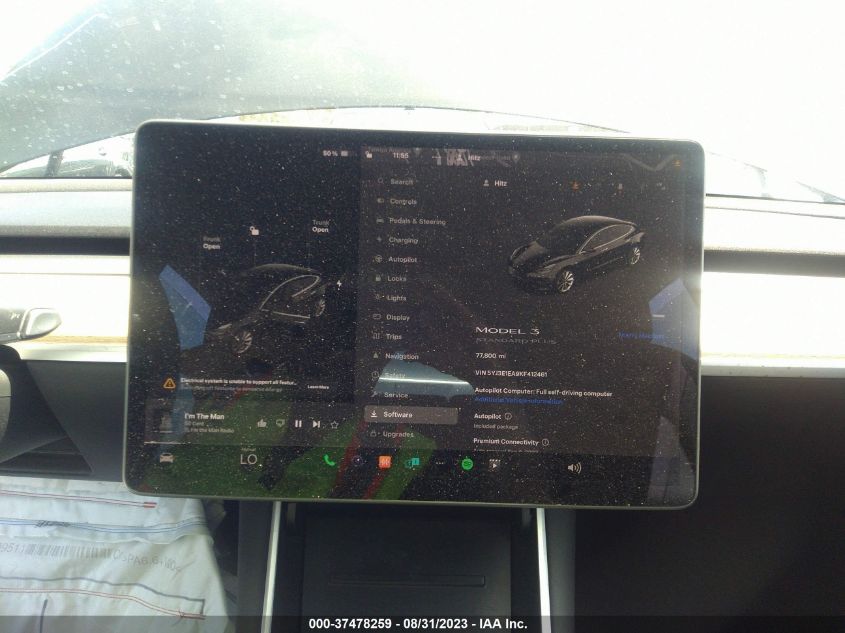 2019 TESLA MODEL 3 - 5YJ3E1EA9KF412461