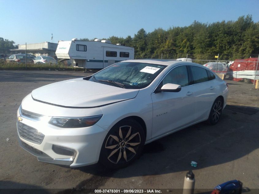 2016 CHEVROLET MALIBU LT - 1G1ZE5ST8GF222413