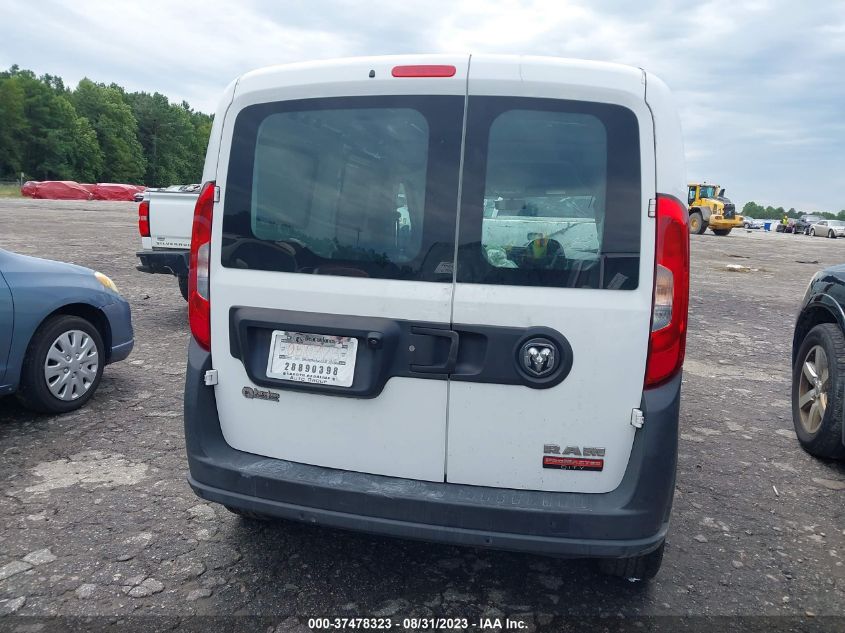 2017 RAM PROMASTER CITY CARGO VAN TRADESMAN ZFBERFAB0H6G32137