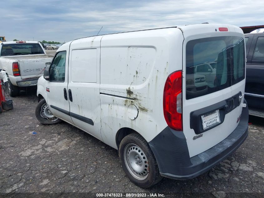 2017 RAM PROMASTER CITY CARGO VAN TRADESMAN ZFBERFAB0H6G32137