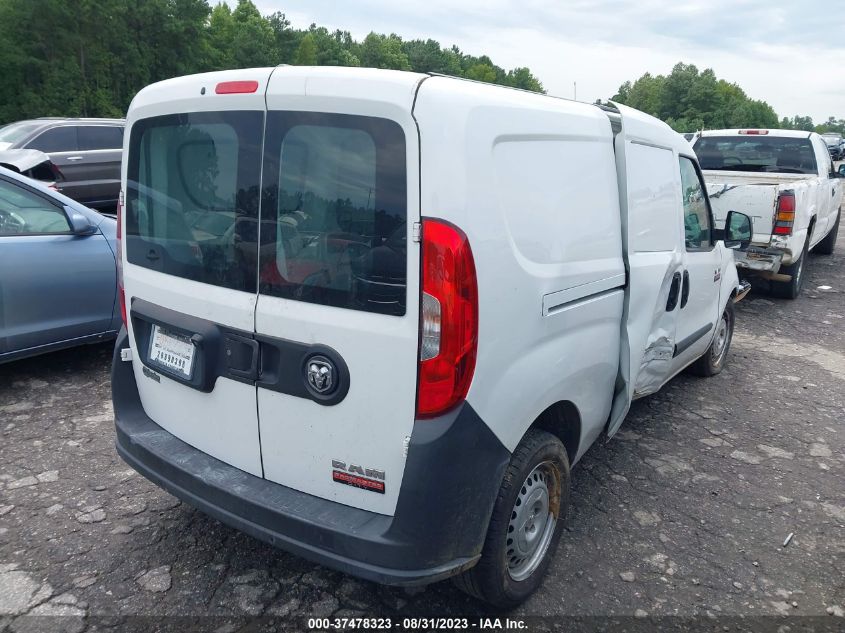2017 RAM PROMASTER CITY CARGO VAN TRADESMAN ZFBERFAB0H6G32137