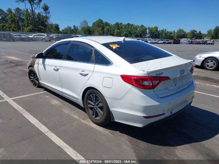 2017 HYUNDAI SONATA SE - 5NPE24AF1HH477576