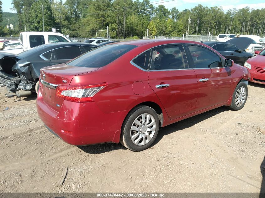 2014 NISSAN SENTRA S/FE+ S/SV/FE+ SV/SR/SL - 3N1AB7AP6EY239636