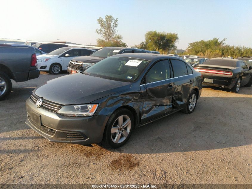 2014 VOLKSWAGEN JETTA SEDAN TDI W/PREMIUM - 3VWLL7AJ1EM374882