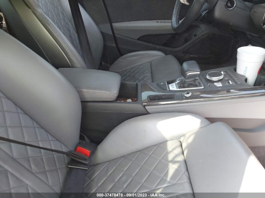 2018 AUDI S4 PREMIUM PLUS WAUB4AF45JA200880