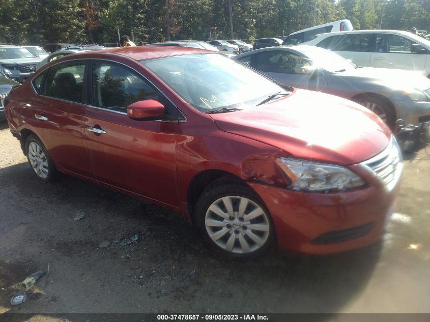 2015 NISSAN SENTRA SV - 3N1AB7AP9FY350991