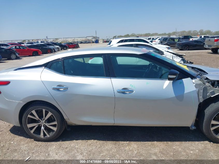 2017 NISSAN MAXIMA SV - 1N4AA6AP1HC428272