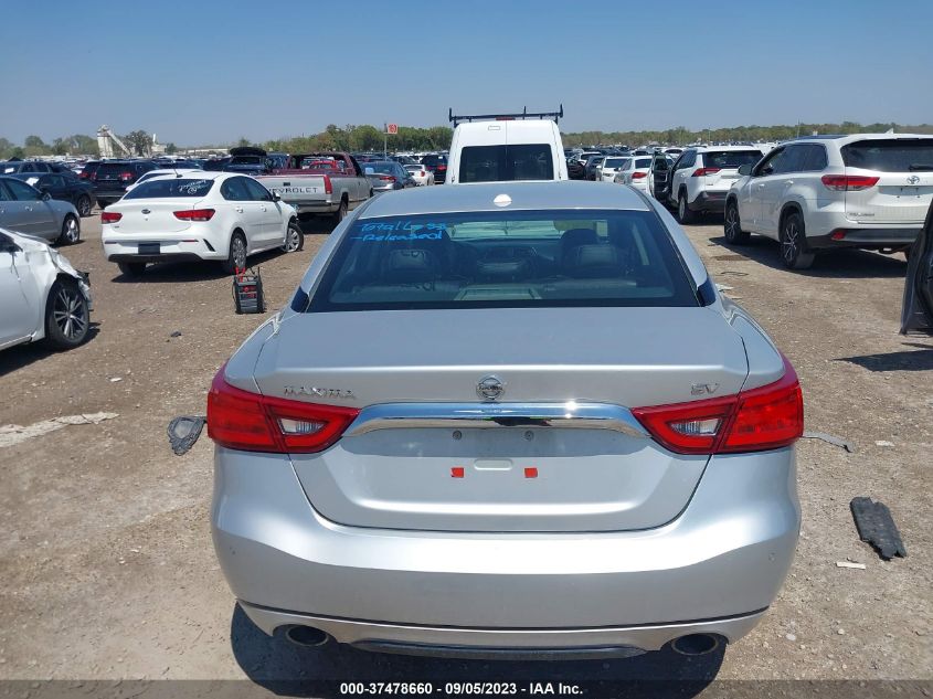 2017 NISSAN MAXIMA SV - 1N4AA6AP1HC428272