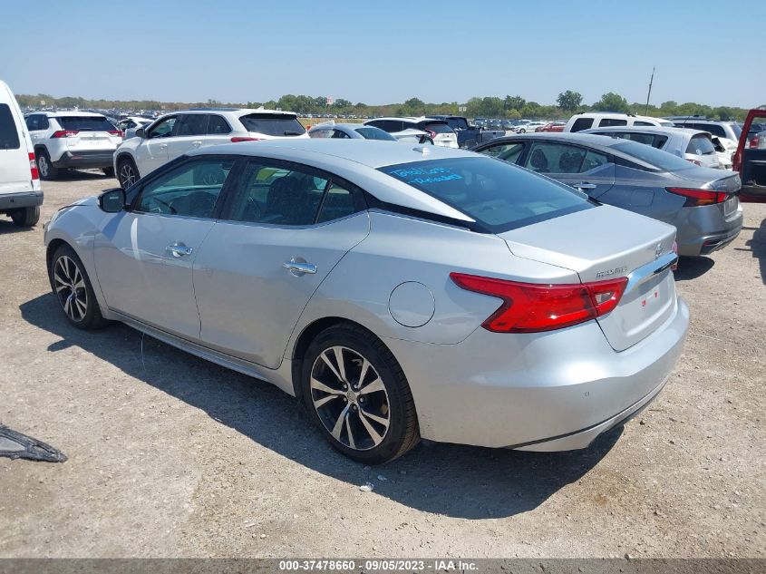 2017 NISSAN MAXIMA SV - 1N4AA6AP1HC428272
